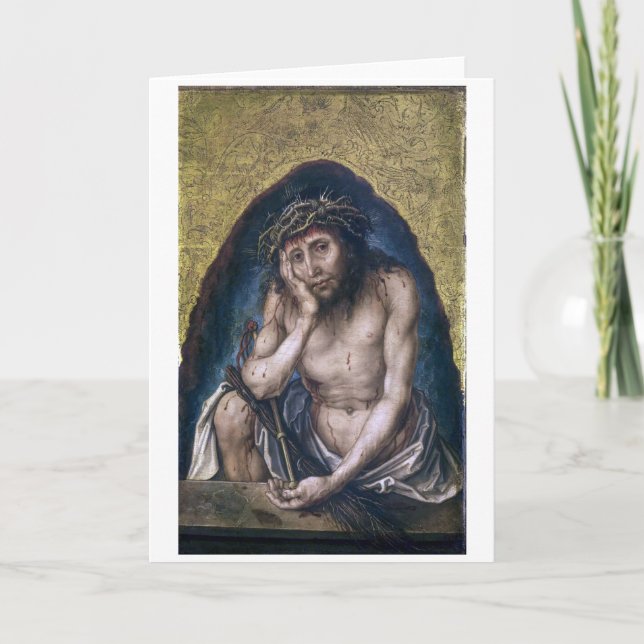 Carte Christ comme l'homme de la douleur | Albrecht Dü  (Devant)