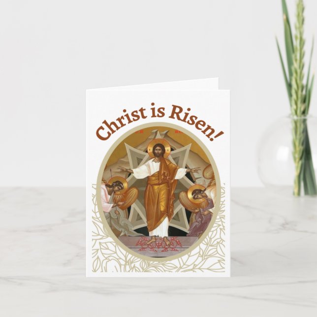 Carte Christ Est Ressuscité ! (Devant)