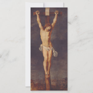 Carte Christ mort sur la croix par Pierre Paul Rubens