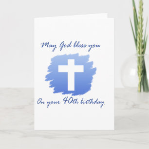 Carte Christian 40e anniversaire