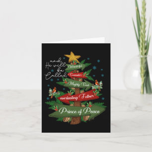 Carte Christian Christmas Il Sera Appelé Merveilleux Co
