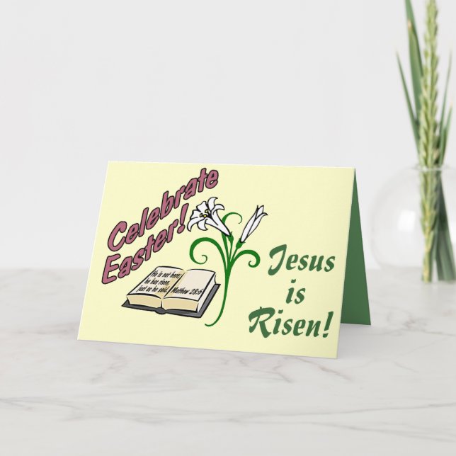 Carte Christian Easter (Devant)