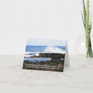 Carte Christian Note, Bible Verse Carte pour notes