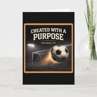 Carte Christian Soccer Created With A Purpose Ephesians