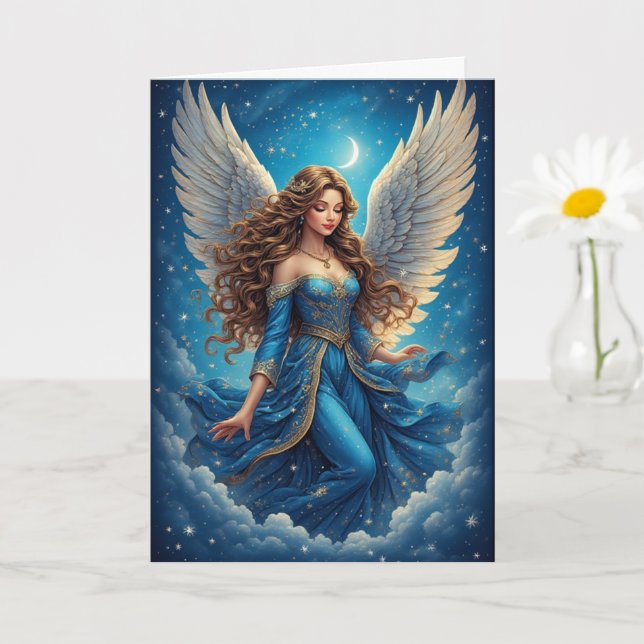 Carte Christmas Angel  (Petite plante)