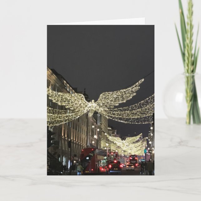 Carte Christmas Angels Regent Street Londres Angleterre  (Devant)