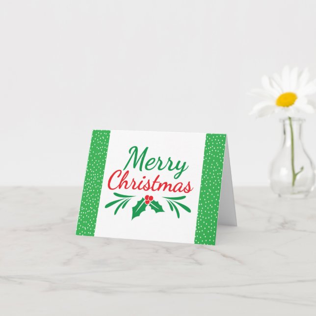 Carte Christmas Blank (Petite plante)