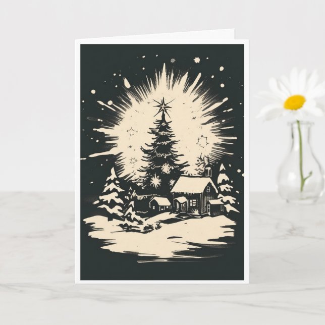 Carte Christmas card (Petite plante)