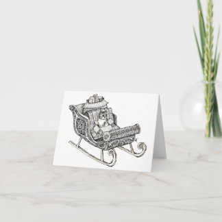 Carte Christmas Cat