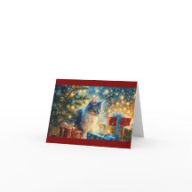 Carte Christmas Cat 2024