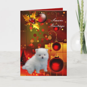 Carte Christmas Chien Chien Chien Chien Chien Chie