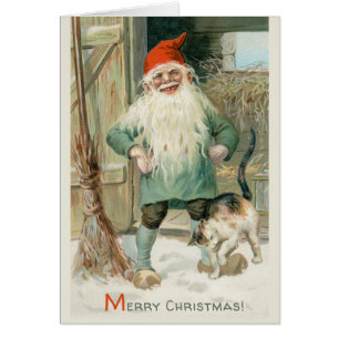 Carte Christmas Jenny Nyström Utile tomte CC1193