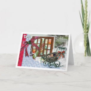 Carte Christmas Kittens