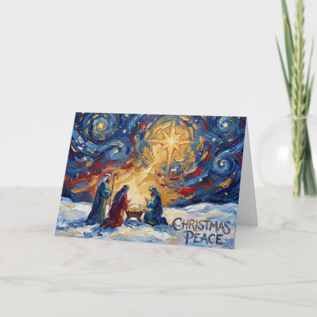 Carte Christmas Peace Christmas Card (Devant)