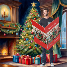 Carte CHRISTMAS supplémentaire avec votre texte pe