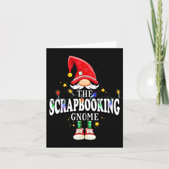 Carte Christmas The Scrapbooking Gnome X-mas Matching Pj (Devant)