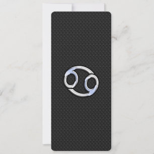 Carte Chrome comme cancer Signe zodiaque