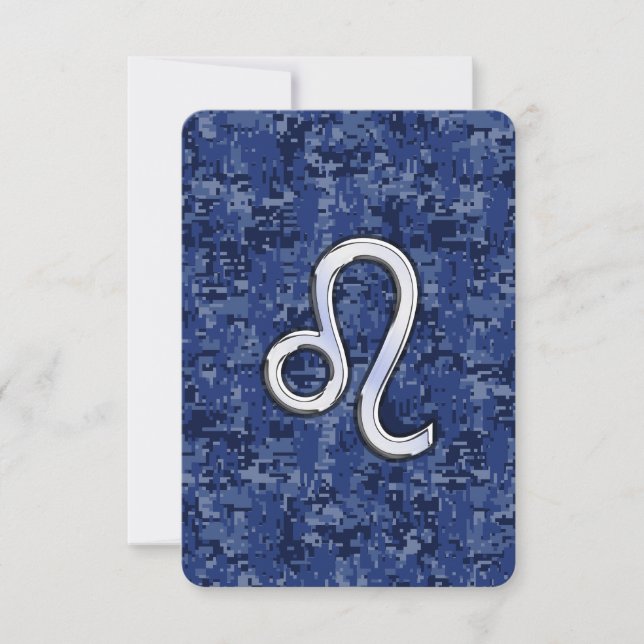 Carte Chrome comme Leo Connexion Marine Camo numérique b (Devant)