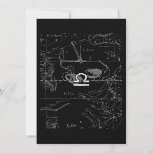 Carte Chrome like Libra Zodiac