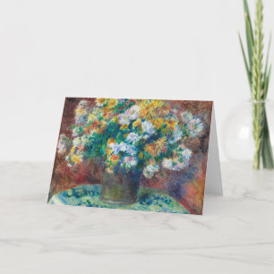 Carte Chrysanthèmes   Renoir