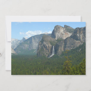 Carte Chute de Bridalveil et Half Dome à Yosemite