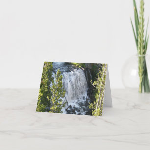 Carte Chute d'eau de Yellowstone