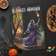 Chute Forêt Béni Samhain Night Pagan sorch