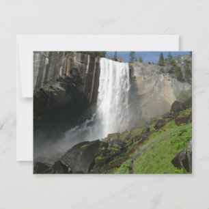 Carte Chutes de Vernal I dans le parc national de Yosemi