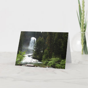 Carte Chutes de Virginie au parc national Glacier