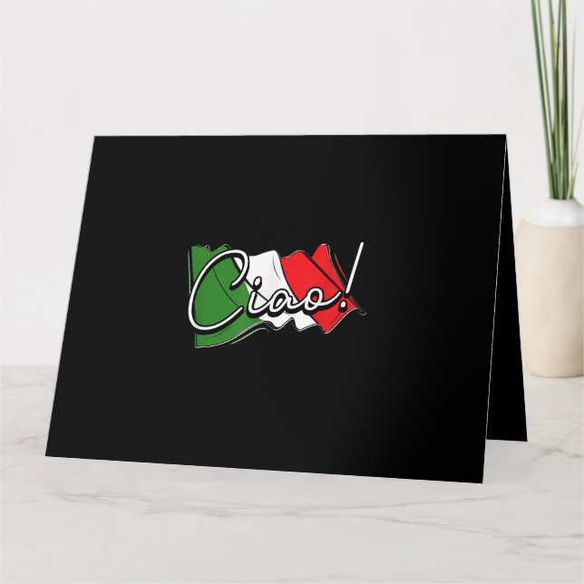 Carte Ciao ! - Scooter Venise italien et européen et La (Devant)