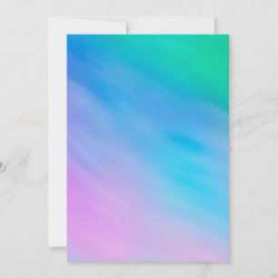 Carte Ciel arc-en-ciel doux