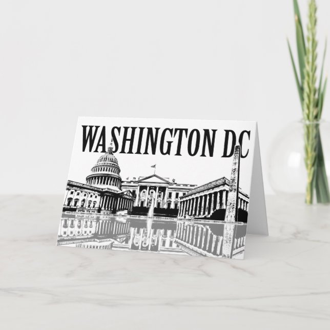 Carte Ciel de Washington Dc (Devant)