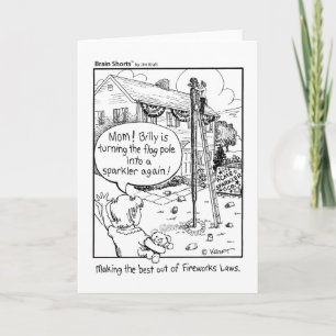 Carte "Cierge magique géant" par JIM Papier d'emballage