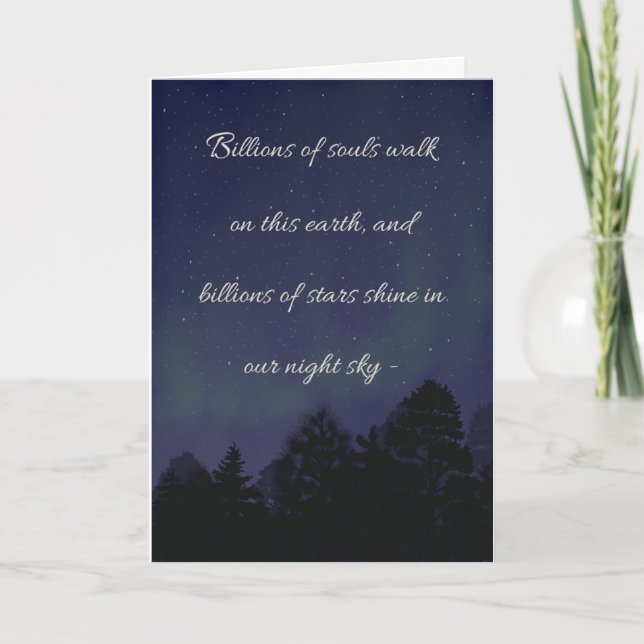 Carte Cieux d'aurore (Devant)