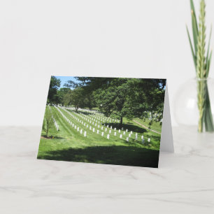 Carte Cimetière d'Arlington