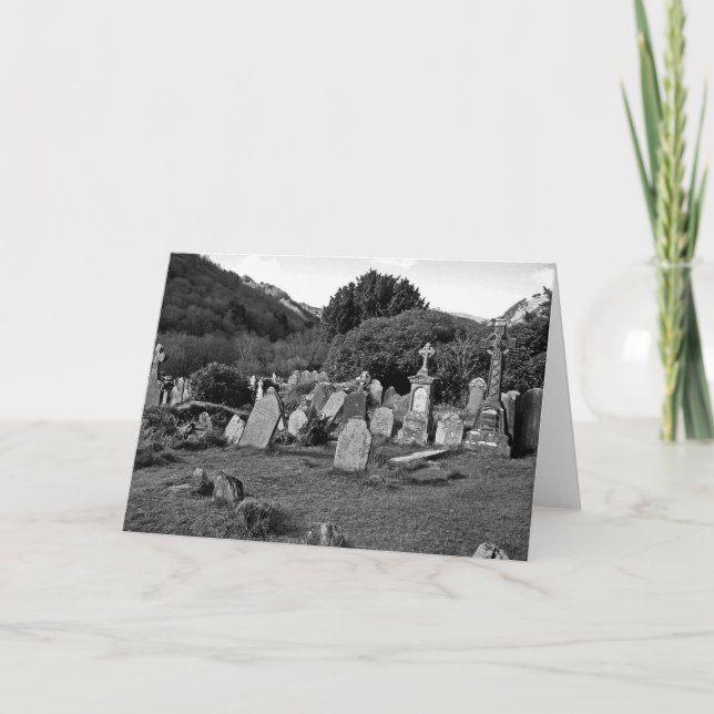 Carte Cimetière de Glendalough (Devant)