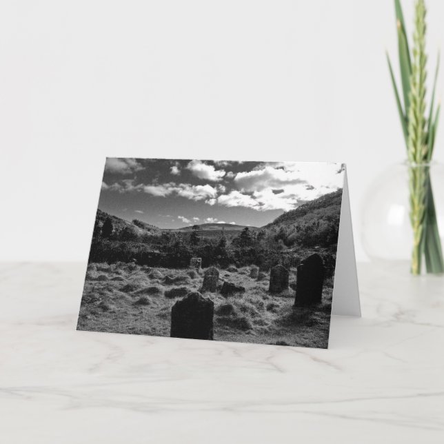 Carte Cimetière en Irlande (Devant)