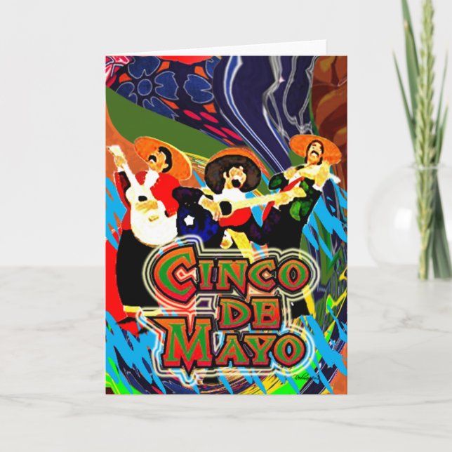 Carte Cinco de Mayo (Devant)