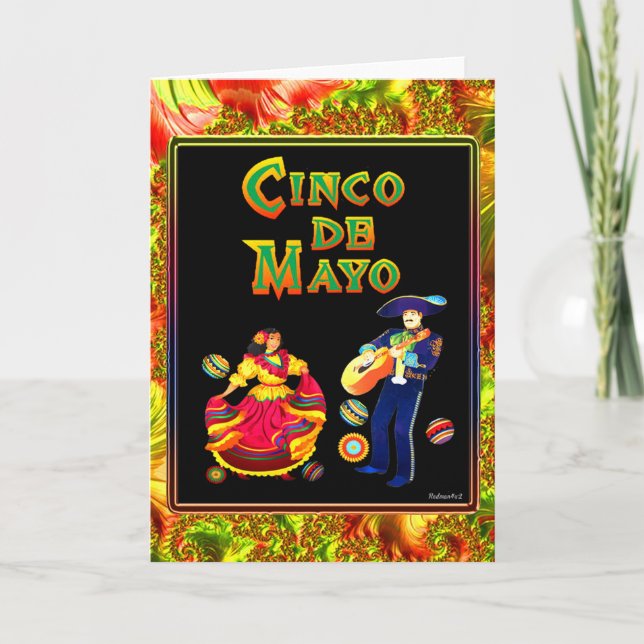 Carte Cinco De Mayo (Devant)
