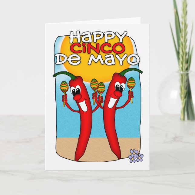 Carte Cinco De Mayo (Devant)