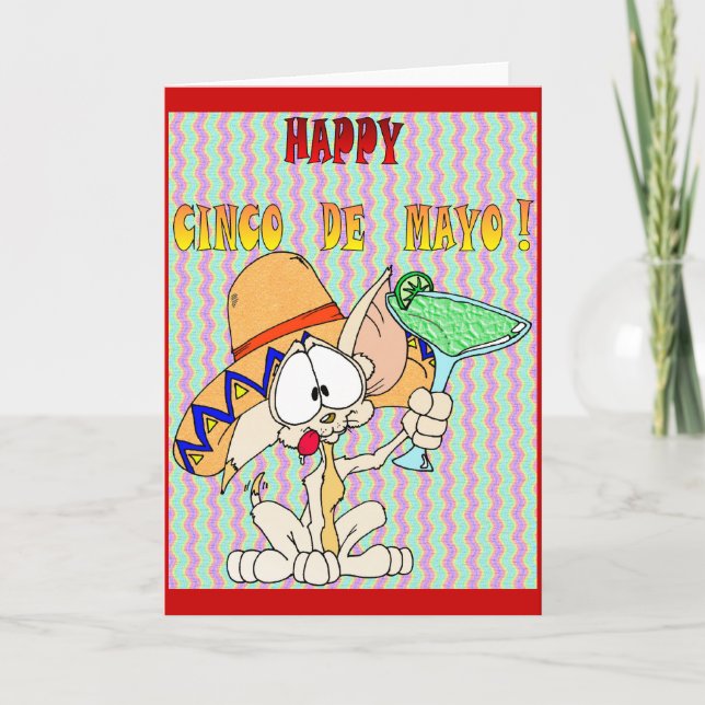 CARTE CINCO de MAYO (Devant)