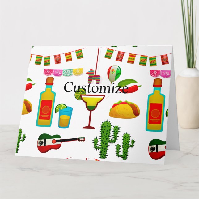 Carte Cinco de Mayo Célébration Thunder_Cove (Devant)