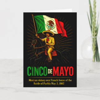 Carte Cinco de mayo - humour de victoire de bataille mex