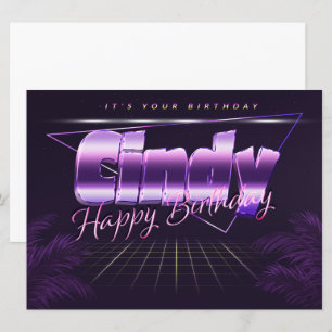 Carte Cindy Name