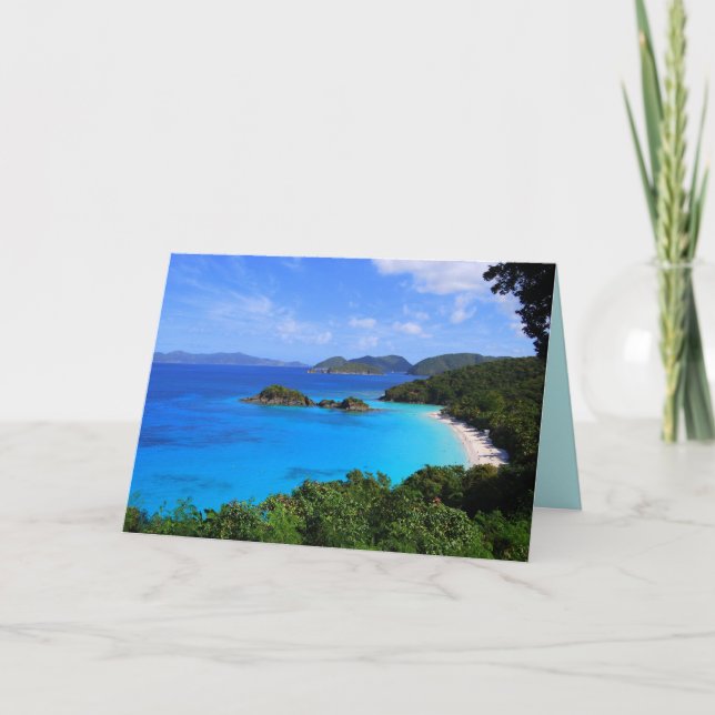 Carte Cinnamon Bay Panorama, St. John, U.S.V.I. (Devant)
