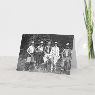 Carte Cinq femmes au ranch des mecs