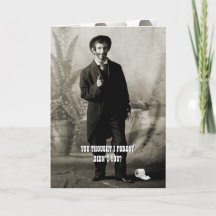 Circa 1900 Funny Toilet Papier Guy Photo