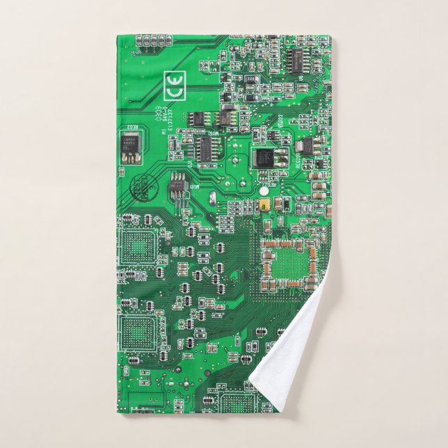 Carte circuit imprimé circuit vert PCB (Serviette à main)