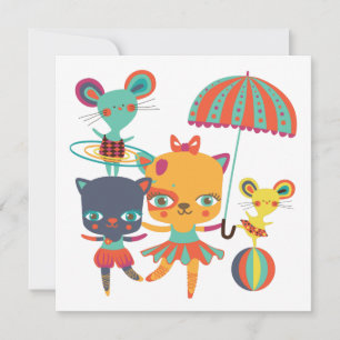 Carte Cirque Cuties