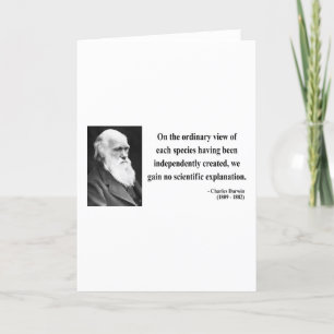 Carte Citation 3b de Charles Darwin
